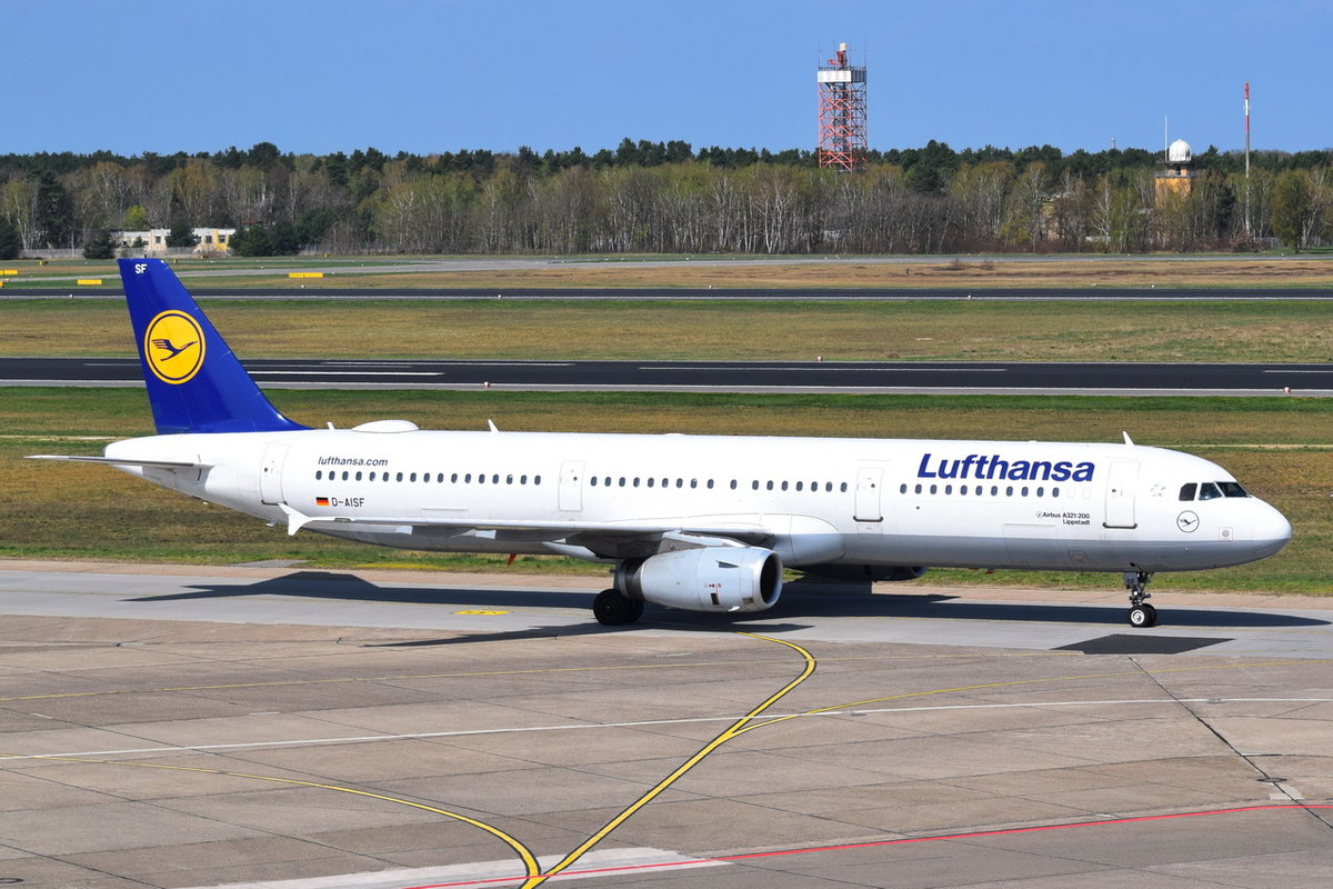  Lufthansa Airbus A321-231 (Lippstadt) , TXL , 17.04.2018