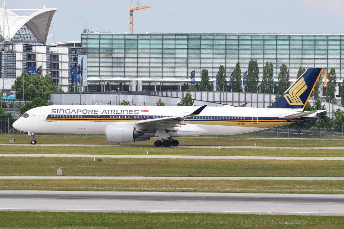 9V-SMH Singapore Airlines Airbus A350-941  , MUC , 20.05.2018