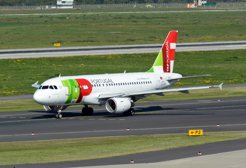 A 319-111 TAP Portugal, CS-TTB, taxy in DUS - 01.10.2015