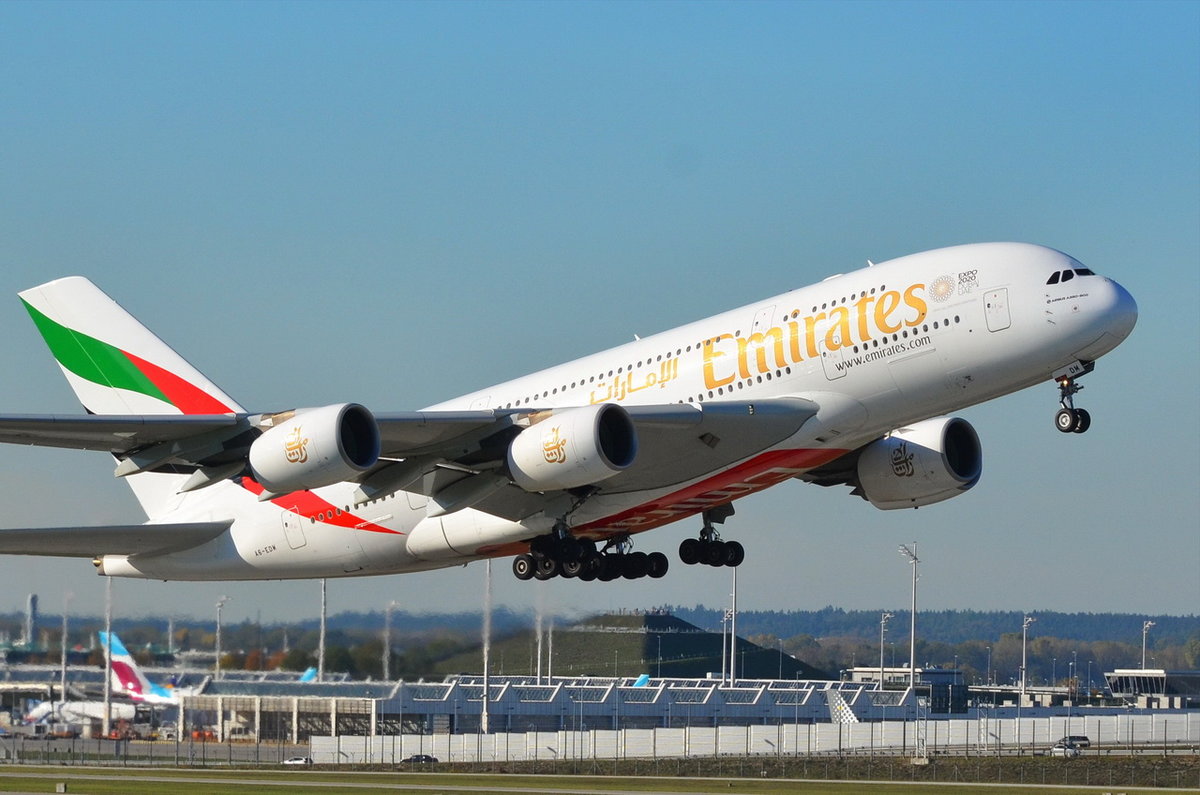 A6-EDM Emirates Airbus A380-861  , 12.10.2018 , MUC