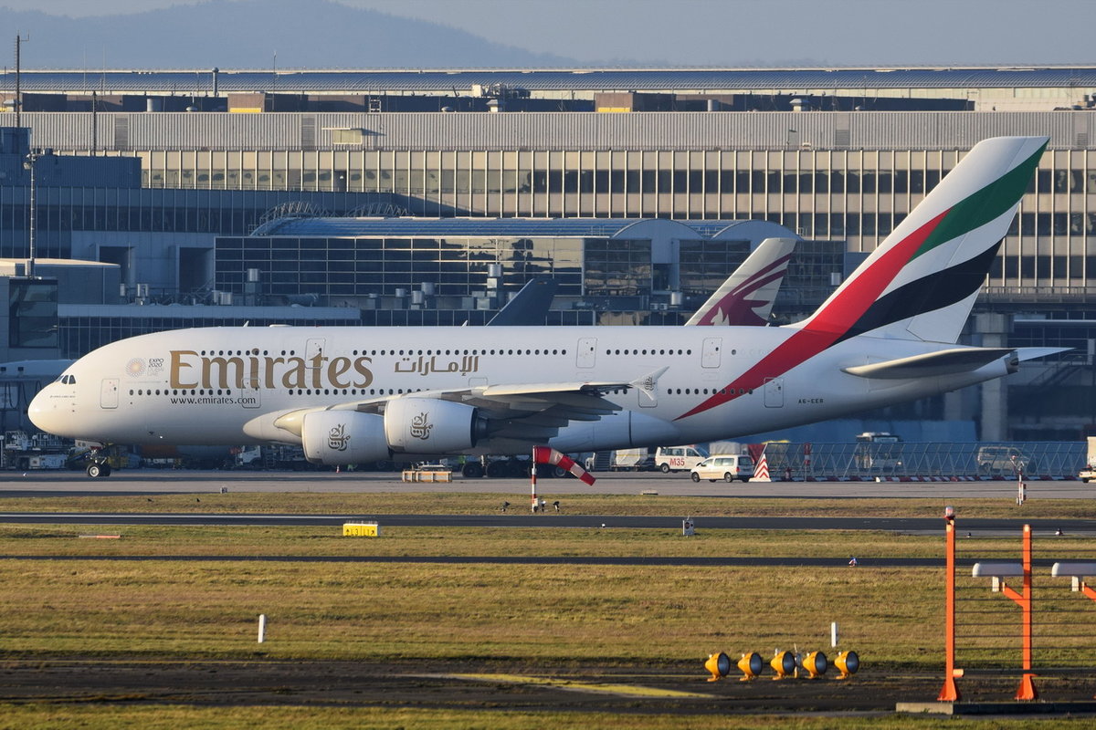 A6-EEB Emirates Airbus A380-861  , FRA , 07.12.2017