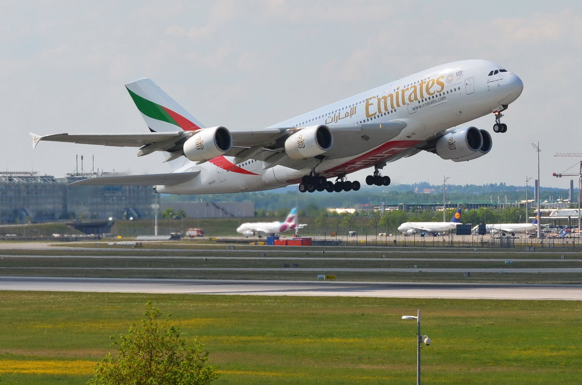 A6-EOI Emirates Airbus A380-861  , MUC , 12.05.2018