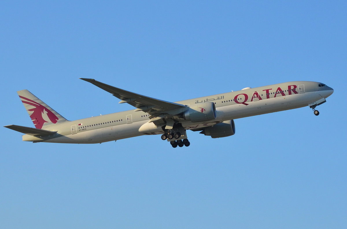 A7-BEQ Qatar Airways Boeing 777-3DZ(ER) , 14.10.2018 , MUC