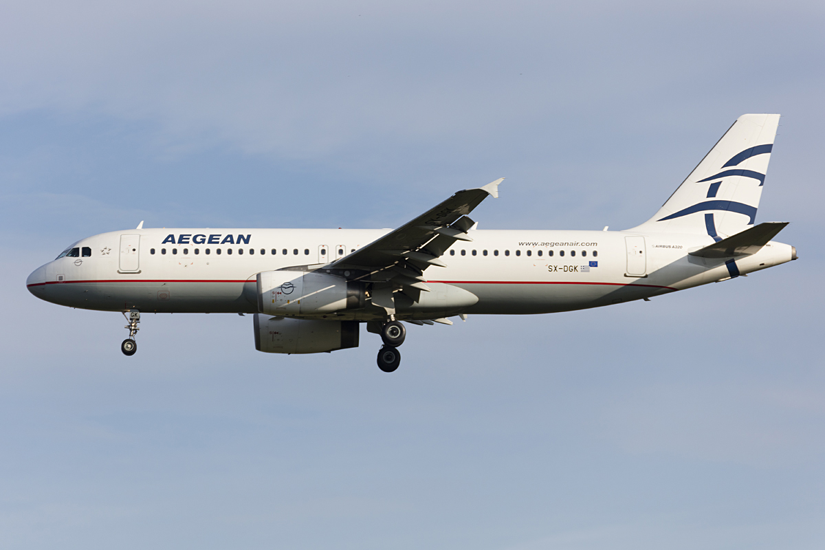 Aegean Airlines, SX-DGK, Airbus, A320-232, 29.09.2016, MUC, München, Germany




