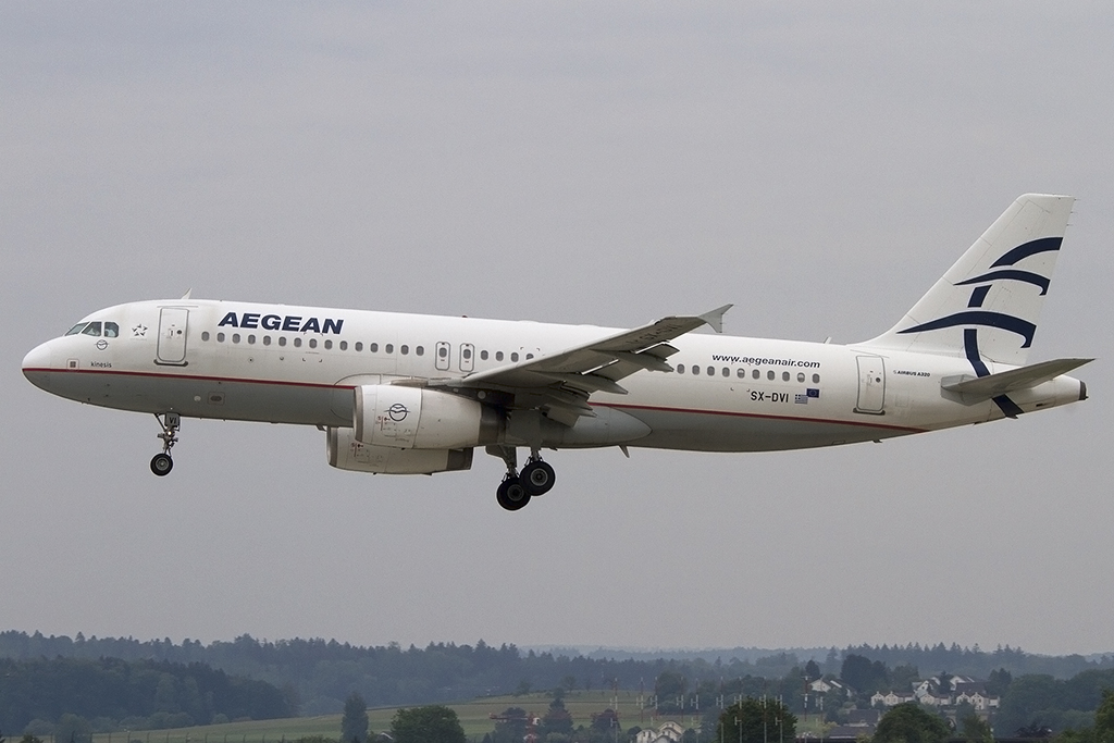 Aegean Airlines, SX-DVI, Airbus, A320-232, 24.05.2015, ZRH, Zürich, Switzerland 



