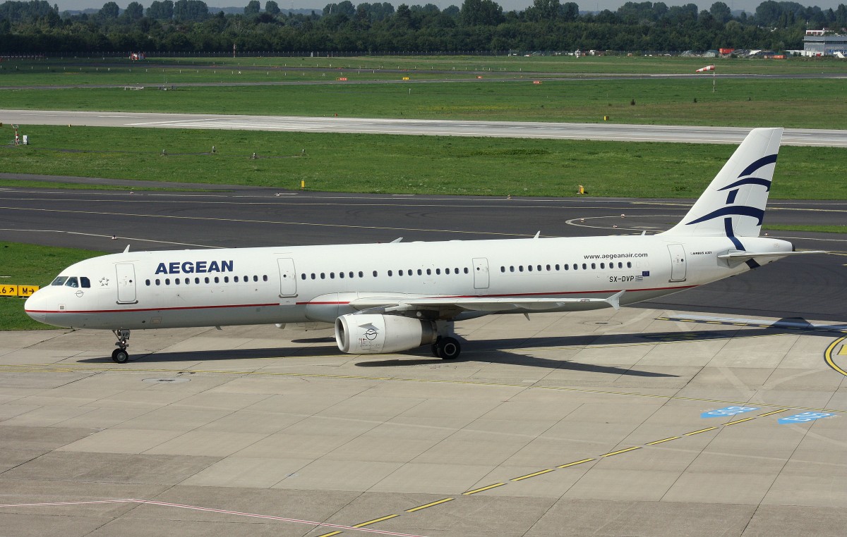 Aegean Airlines,SX-DVP,(c/n 3527),Airbus A321-231,09.09.2015,DUS-EDDL,Düsseldorf,Germany