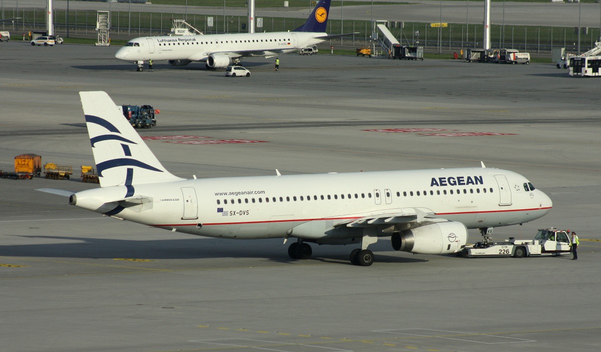 Aegean Airlines,SX-DVS,(c/n 3709),Airbus A320-232,22.04.2015,MUC-EDDM,München,Germany
