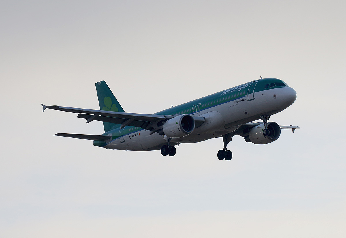 Aer Lingus, Airbus A 320-214, EI-DER, TXL, 30.11.2019