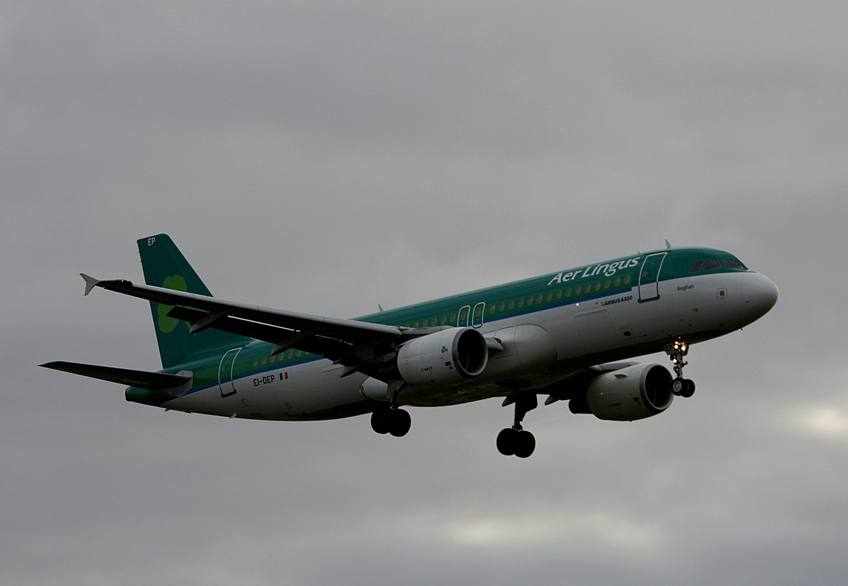 Aer Lingus Airbus A 320-214, EI-DEP, TXL, 29.10.2016