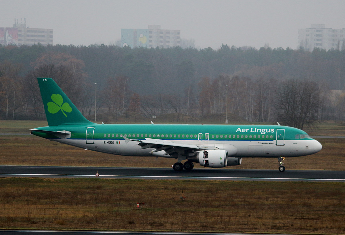 Aer Lingus, Airbus A 320-214, EI-DES, TXL, 25.11.2016