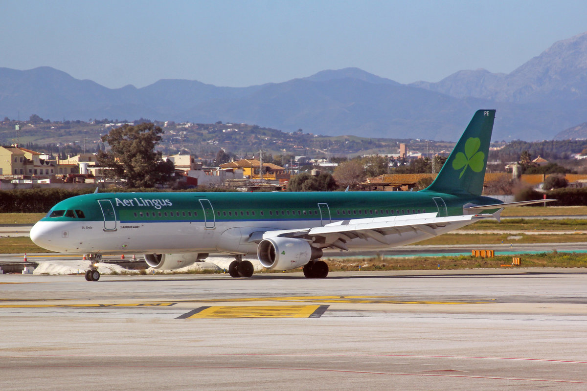 Aer Lingus, EI-CPE, Airbus A321-211, msn: 926, 03.Februar 2019, AGP Málaga-Costa del Sol, Spain.