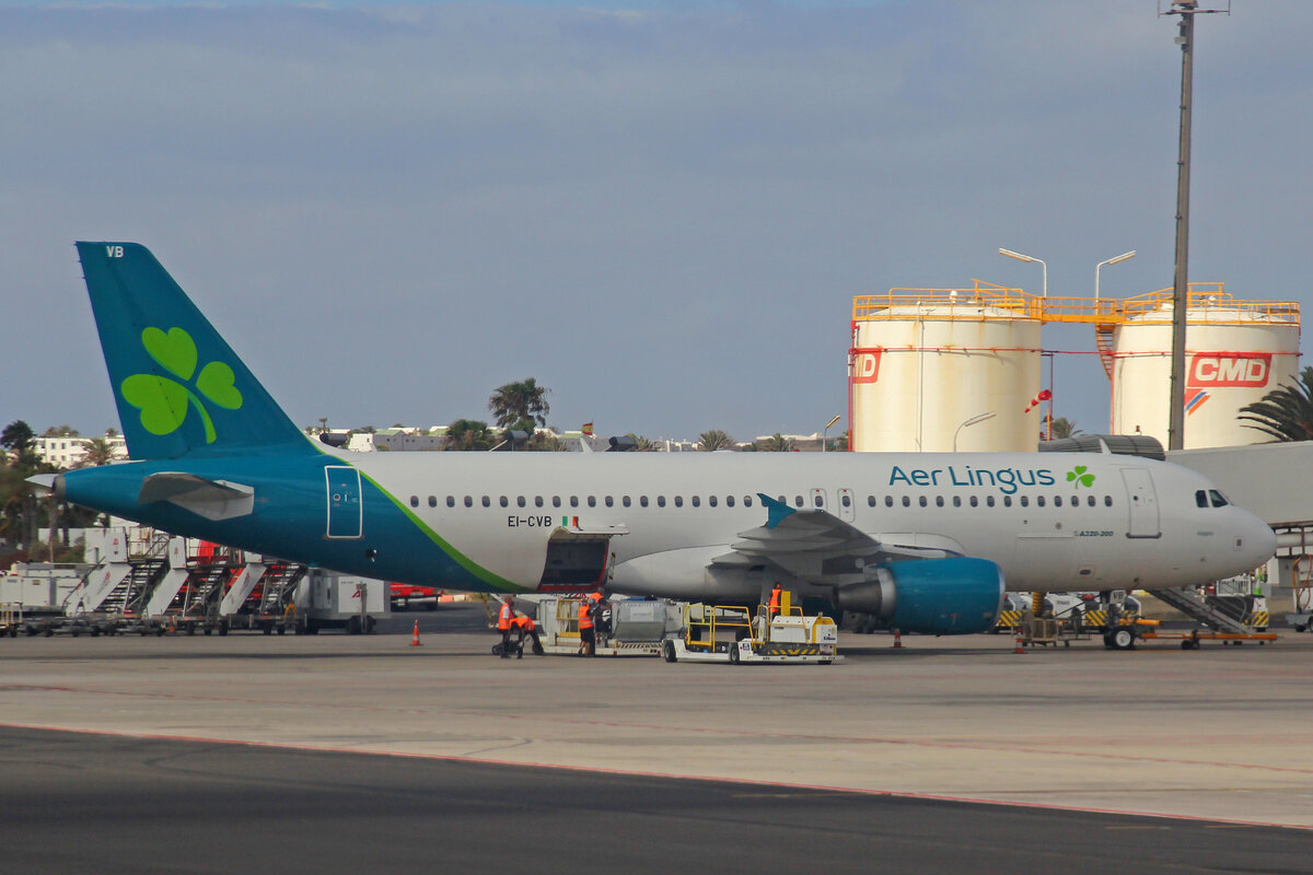 Aer Lingus, EI-CVB, Airbus A320-214, msn: 1394,  St-Mobhi/Mobhi , 04.Juni 2022, ACE Lanzarote, Spain.
