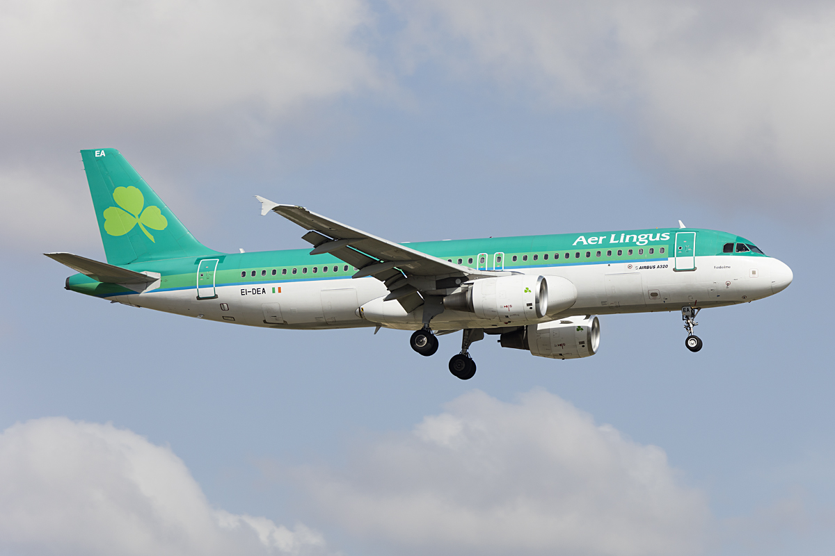 Aer Lingus, EI-DEA, Airbus, A320-214, 28.10.2016, AGP, Malaga, Spain


