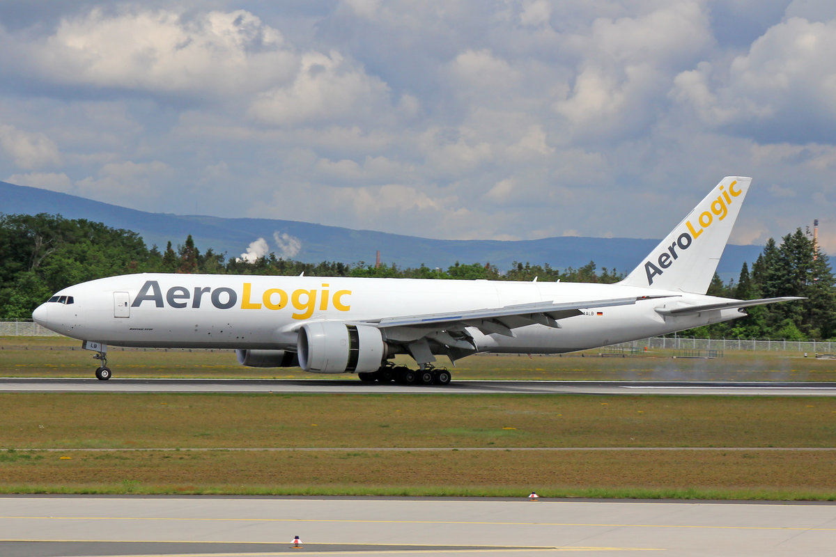 Aero Locgic, D-AALB, Boeing 777-FZN, 20.Mai 2017, FRA Frankfurt am Main, Germany.