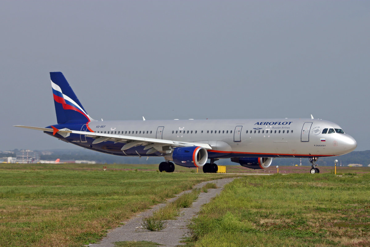 Aeroflot Russian Airlines, VQ-BEF, Airbus A321-211, msn: 4103,  N. Zhukovsky , 12.September 2010, MXP Milano Malpensa, Italy.
