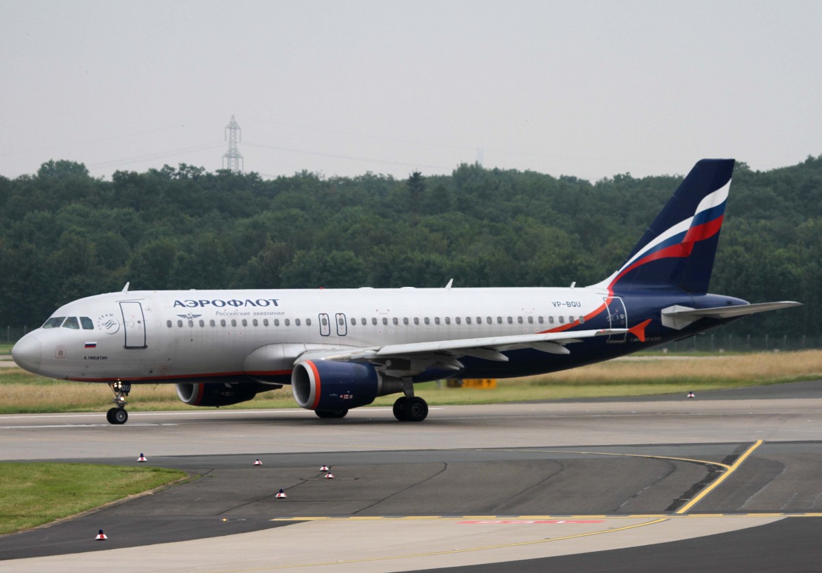 Aeroflot, VP-BQU  A.Nikitin , Airbus, A 320-200, 01.07.2013, DUS-EDDL, Dsseldorf, Germany 