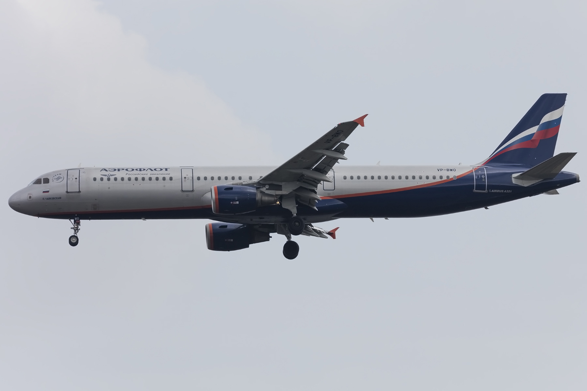 Aeroflot, VP-BWO, Airbus, A321-111, 25.03.2016, MXP, Mailand, Italy 



