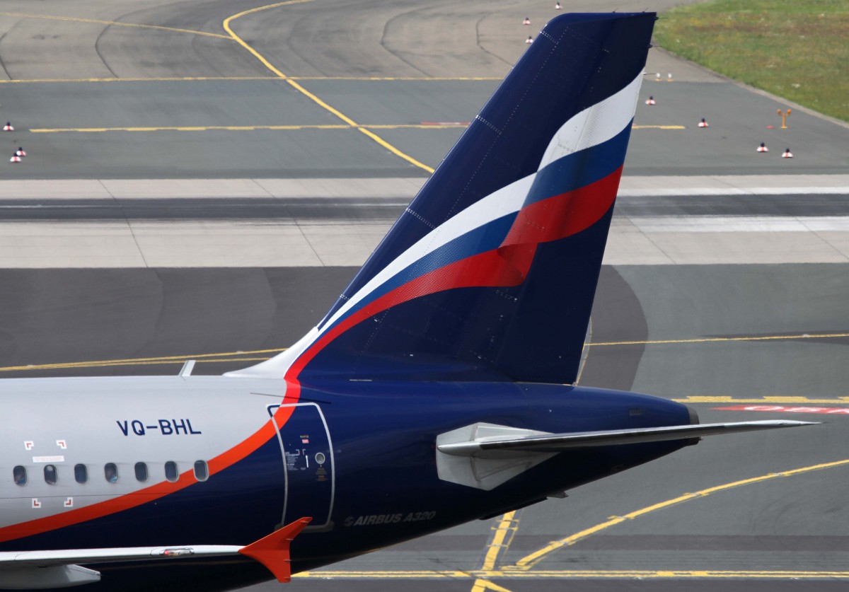 Aeroflot, VQ-BHL  S.Vavilov , Airbus, A 320-200 (Seitenleitwerk/Tail), 01.07.2013, DUS-EDDL, Dsseldorf, Germany 