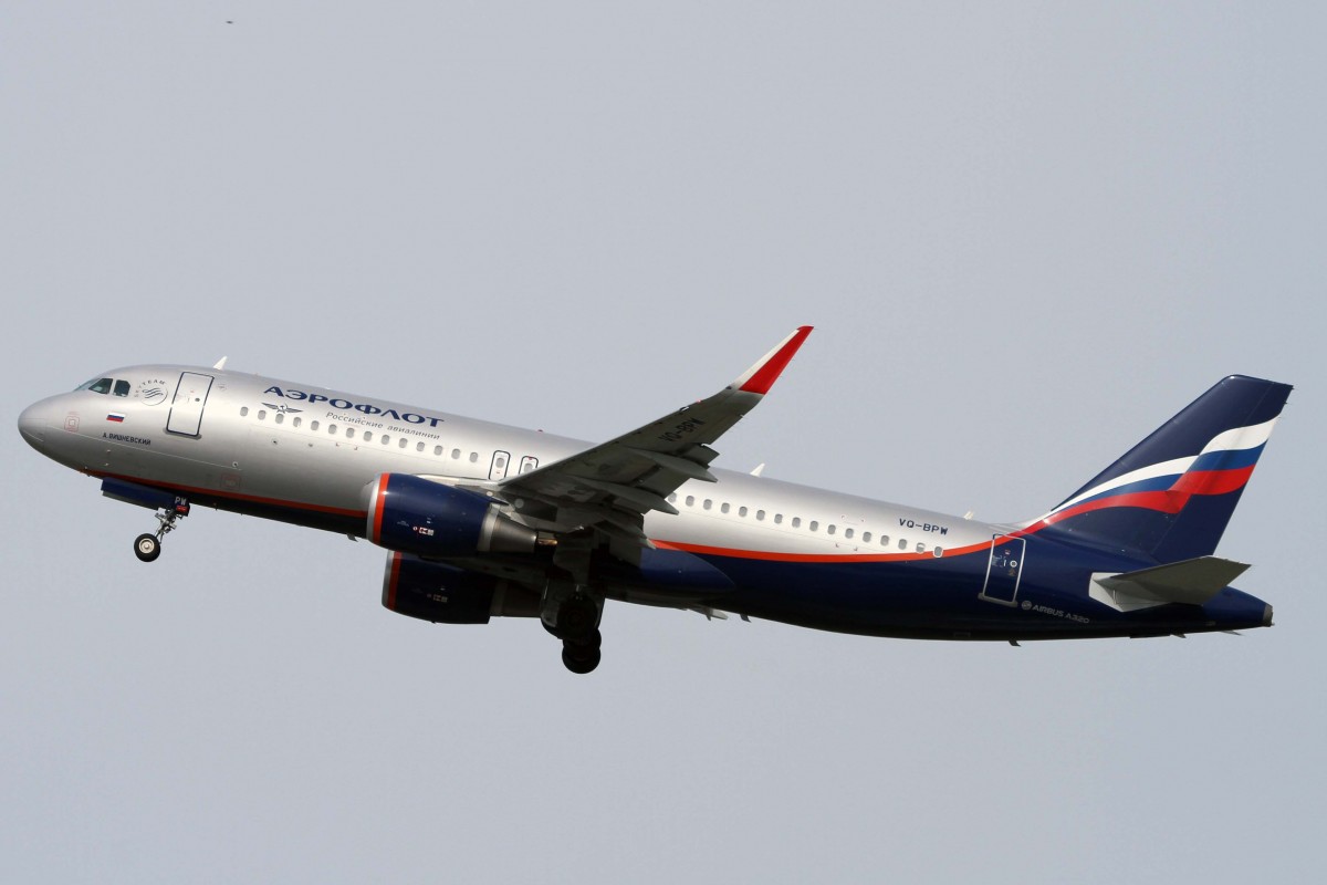 Aeroflot, VQ-BPW  A. Vishnevsky , Airbus, A 320-214 sl, 03.04.2015, DUS-EDDL, Düsseldorf, Germany