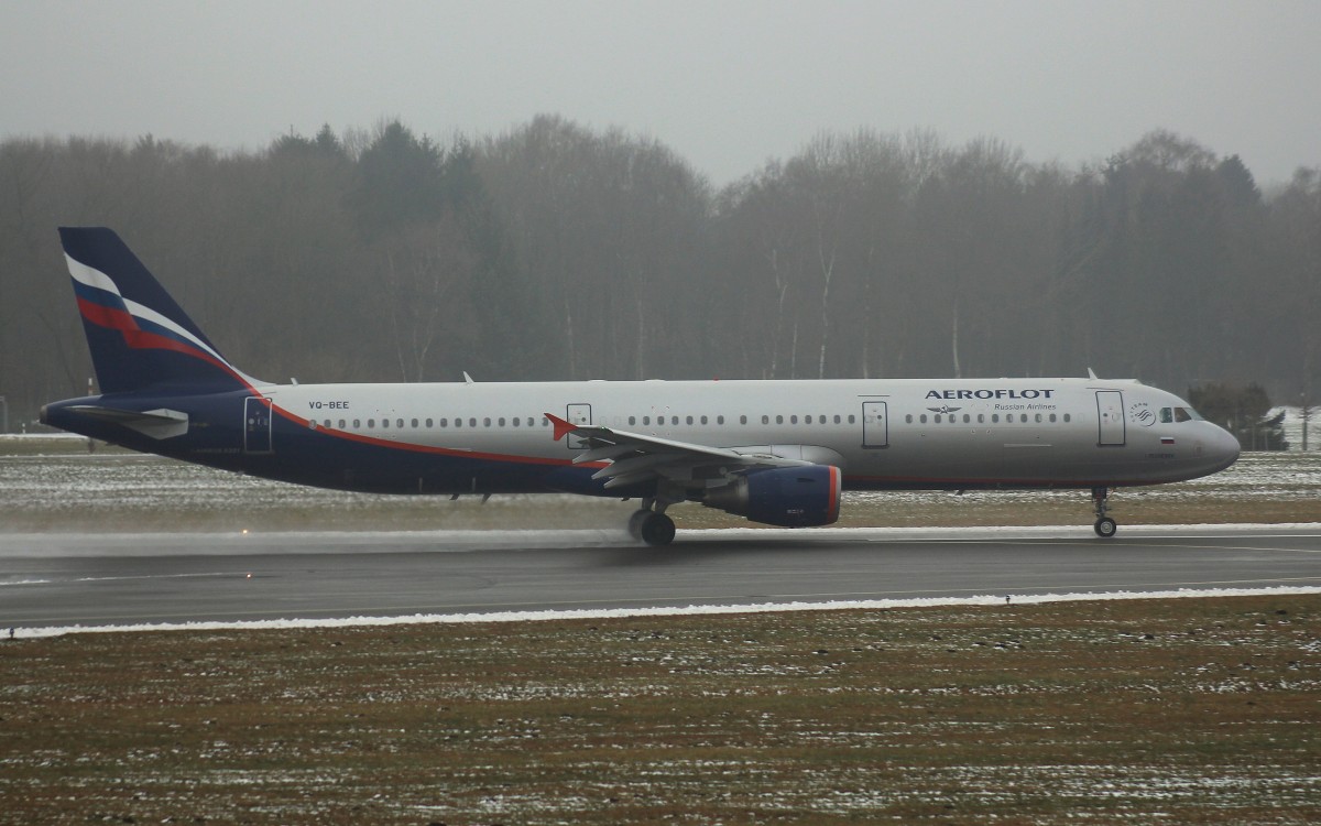 Aeroflot,VQ-BEE,(c/n 4099),Airbus A321-211,23.01.2016,HAM-EDDH,Hamburg,Germany(Taufname;I.Sechenov)