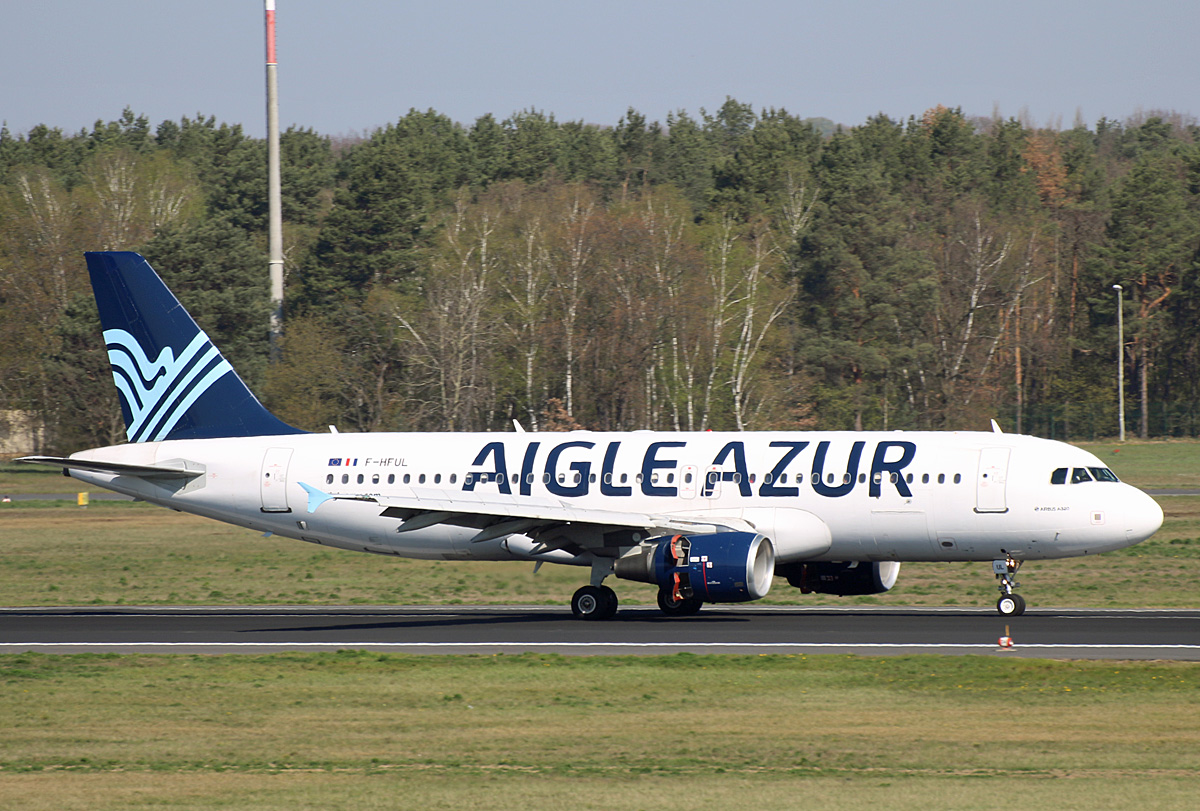 Aigle Azur, Airbus A 320-214, F-HFUL, TXL, 19.04.2019