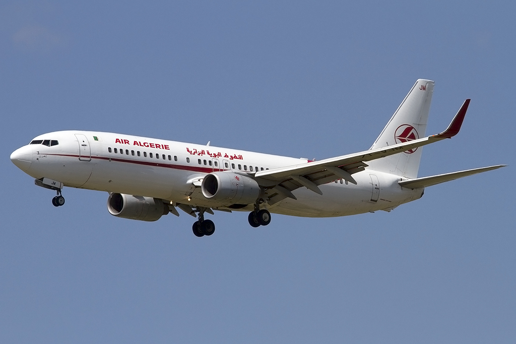 Air Algerie, 7T-VJM, Boeing, B737-8D6, 05.06.2014, TLS, Toulouse, France 



