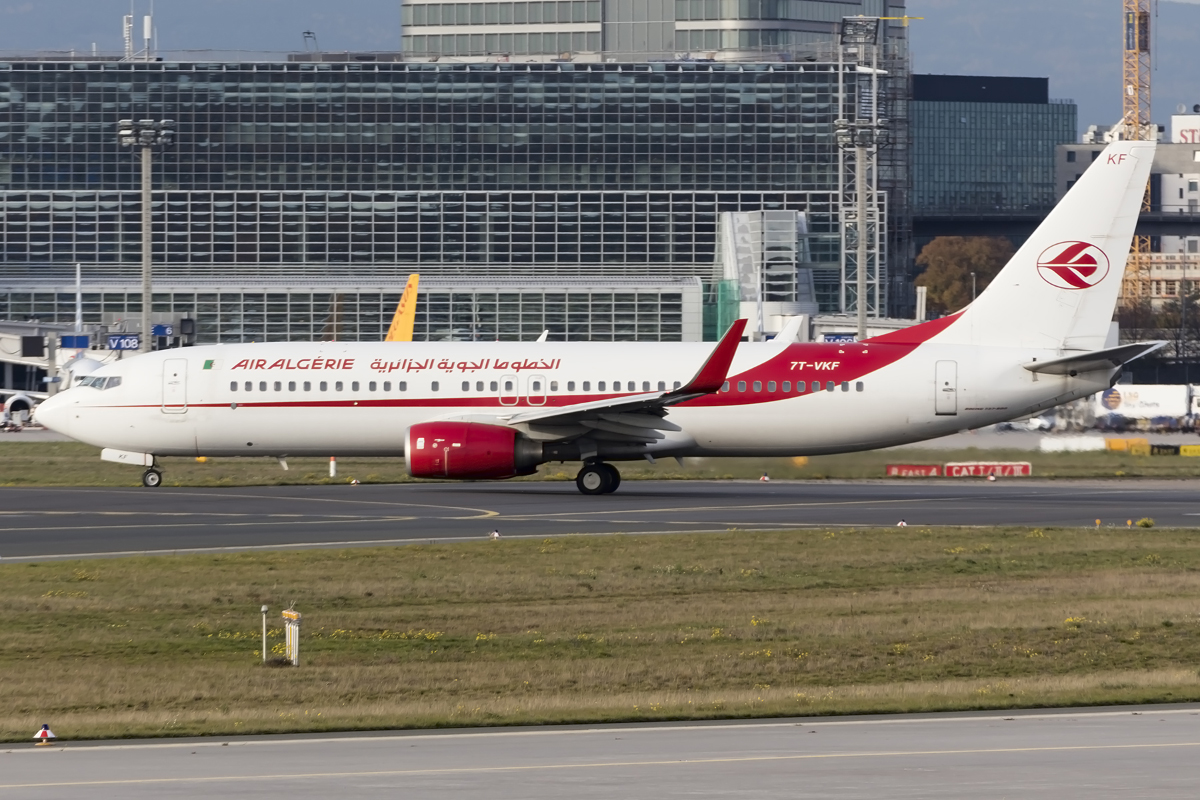 Air  Algerie, 7T-VKF, Boeing, B737-8D6, 08.11.2015, FRA, Frankfurt, Germany





