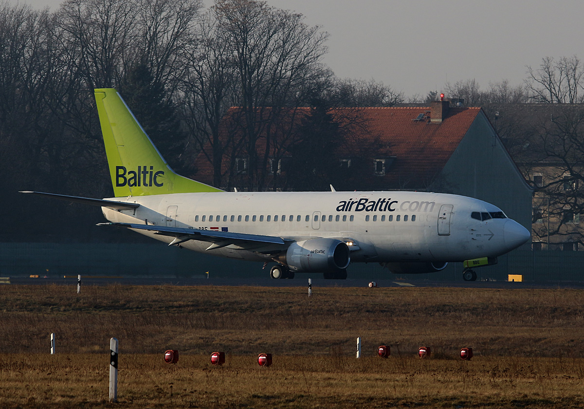 Air Baltic, Boeing B 737-53S, YL-BBE, TXL, 29.01.2017
