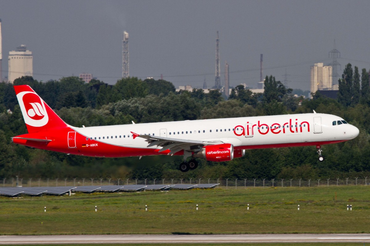 Air Berlin (AB-BER), D-ABCK, Airbus, A 321-211, 22.08.2015, DUS-EDDL, Düsseldorf, Germany