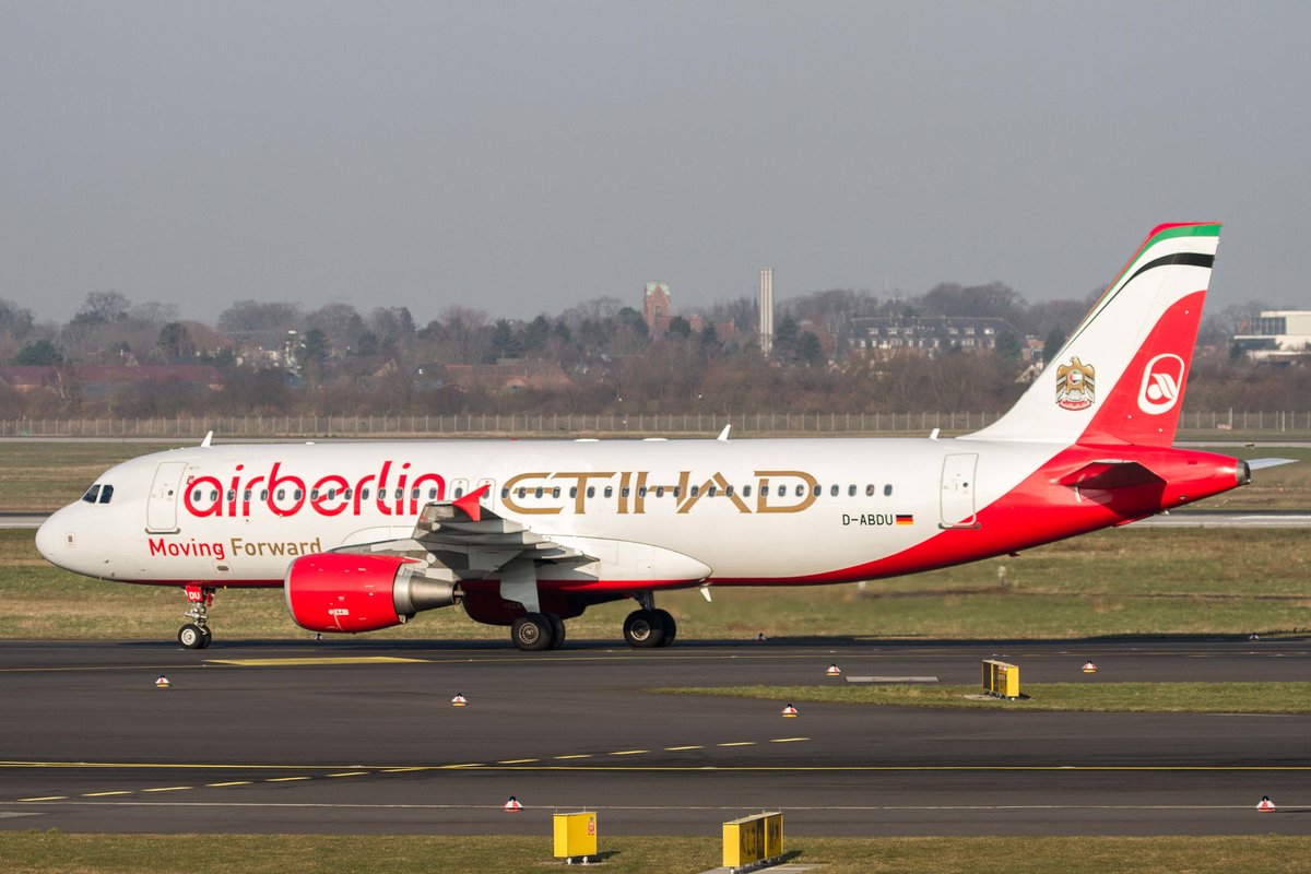 Air Berlin (AB-BER), D-ABDU, Airbus, A 320-214 (Misch-Lkrg. ~ Etihad-AB), 10.03.2016, DUS-EDDL, Düsseldorf, Germany 