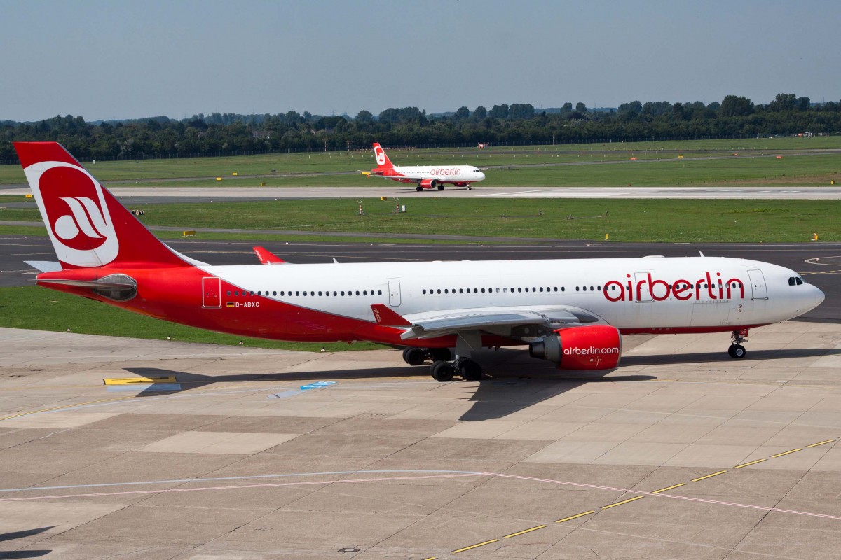 Air Berlin (AB-BER), D-ABXC, Airbus, A 330-223, 22.08.2015, DUS-EDDL, Düsseldorf, Germany