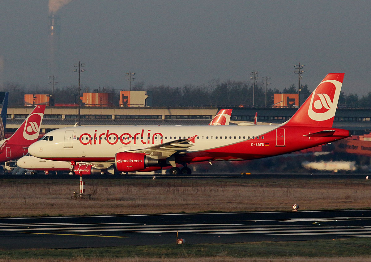 Air Berlin, Airbus A 320-216, D-ABFN, TXL, 26.03.2017