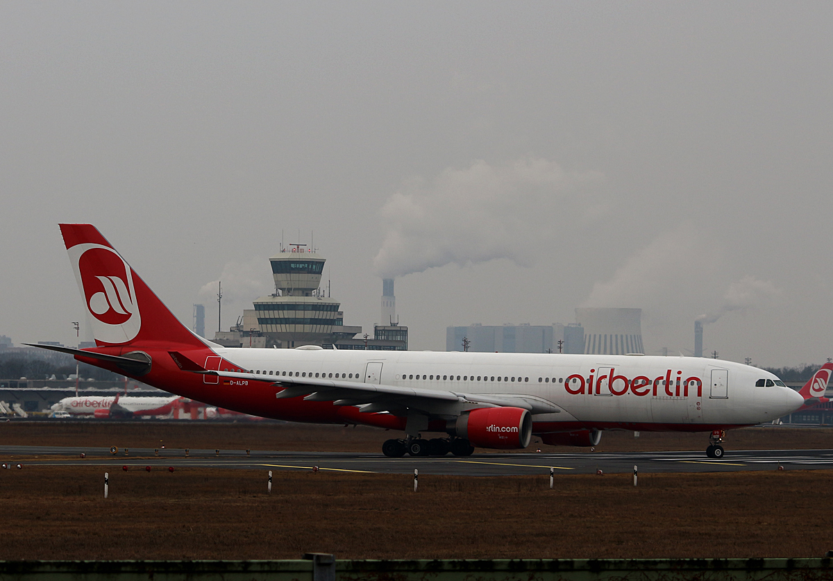Air Berlin, Airbus A 330-223, D-ALPD, TXL, 19.02.2017