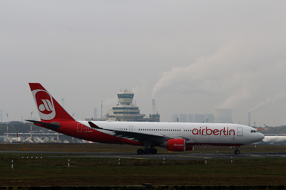 Air Berlin, Airbus A 330-223, D-ABXB, TXL, 23.10.2016