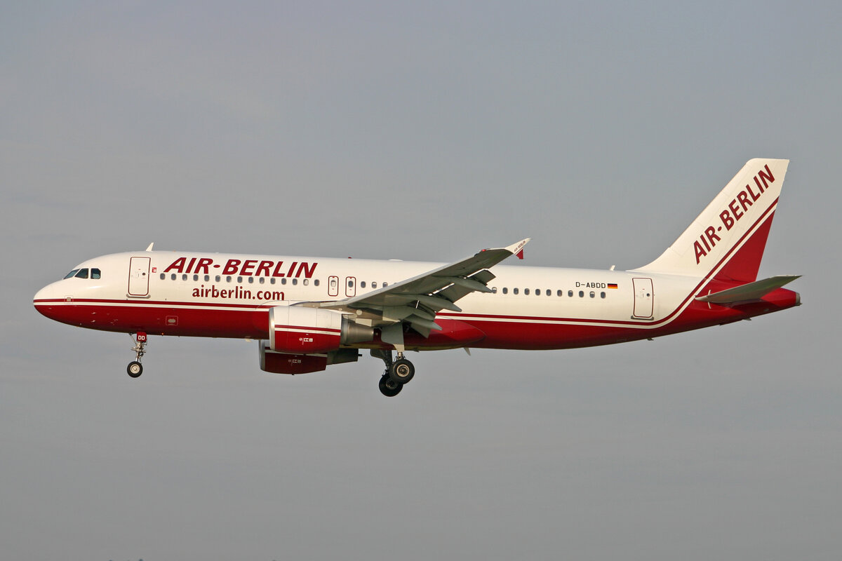 Air Berlin, D-ABDD, Airbus A320-214, msn: 2685, 09.Juni 2008, ZRH Zürich, Switzerland.