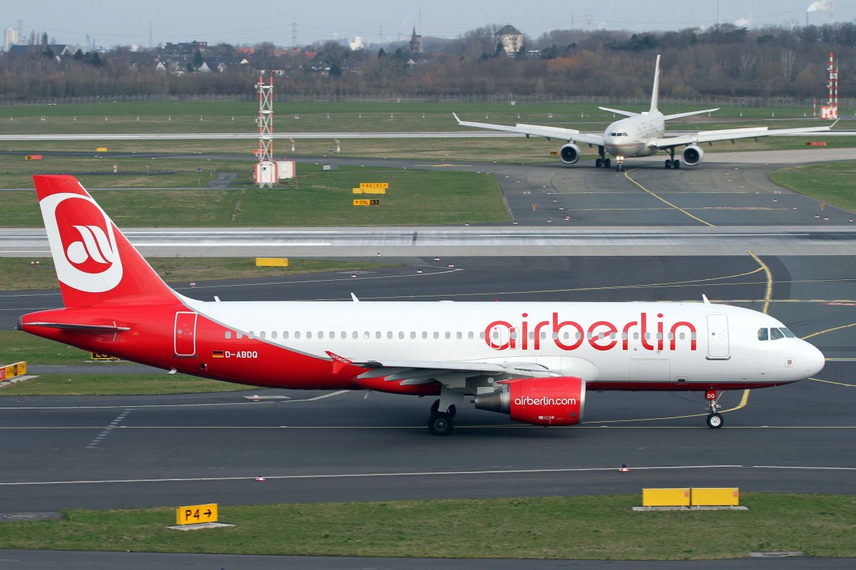 Air Berlin, D-ABDQ, Airbus, A 320-214, 03.04.2015, DUS-EDDL, Düsseldorf, Germany