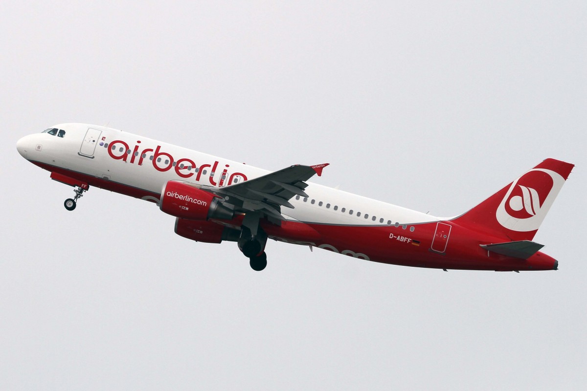 Air Berlin, D-ABFF, Airbus, A 320-214, 03.04.2015, DUS-EDDL, Düsseldorf, Germany