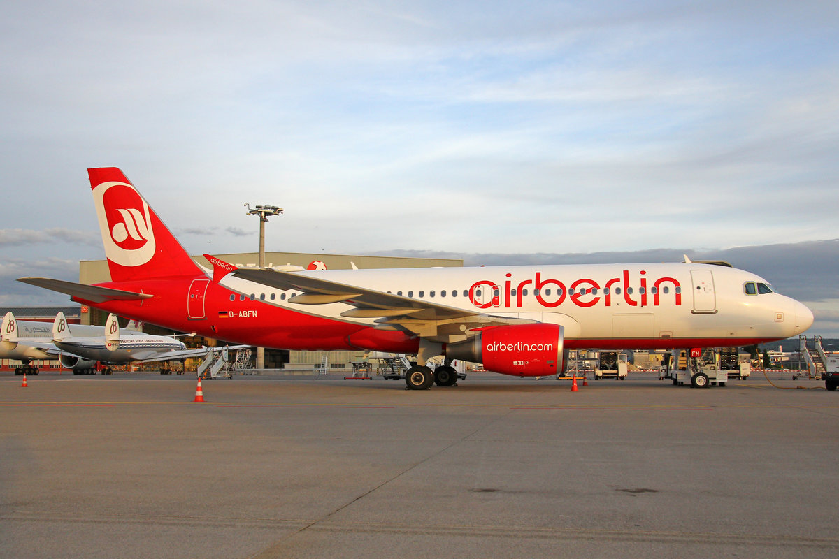 Air Berlin, D-ABFN, Airbus A30-214, 16.Juni 2017, ZRH Zürich, Switzerland.