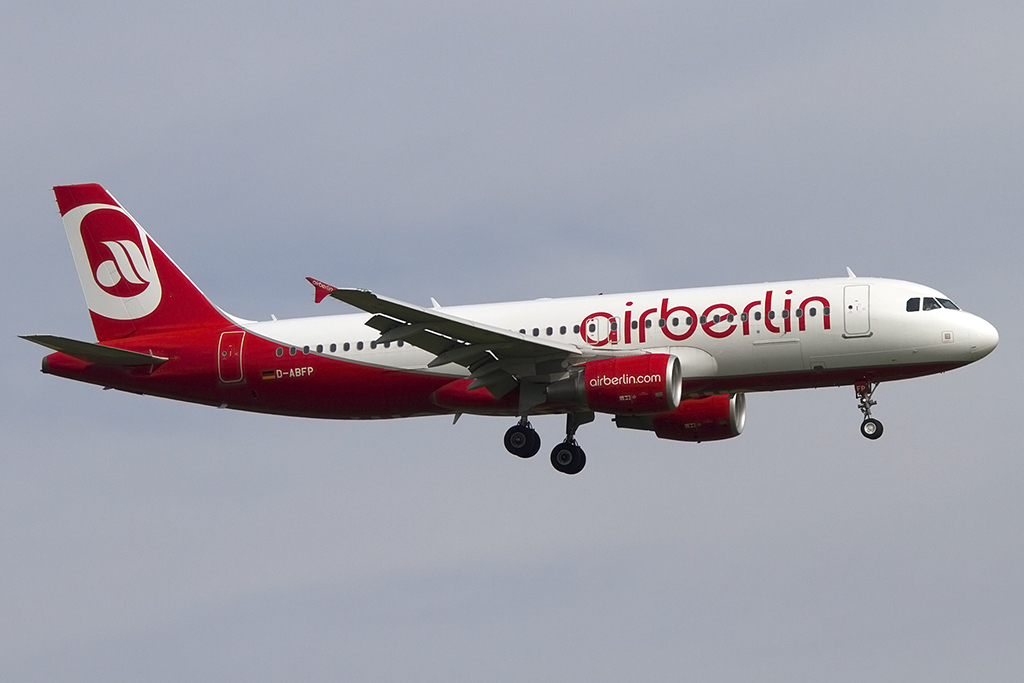 Air Berlin, D-ABFP, Airbus, A320-214, 22.09.2013, ZRH, Zrich, Switzerland 




