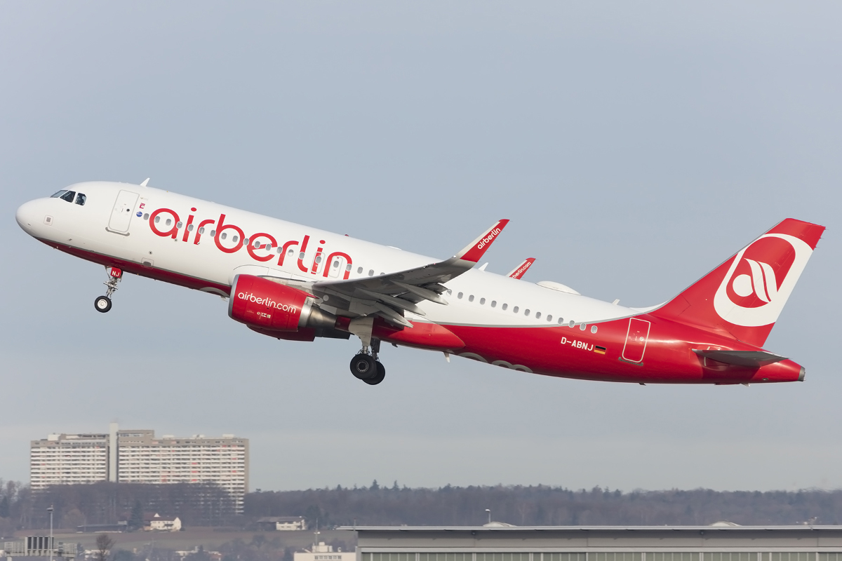 Air Berlin, D-ABNJ, Airbus, A320-214, 06.02.2016, STR, Stuttgart, Germany



