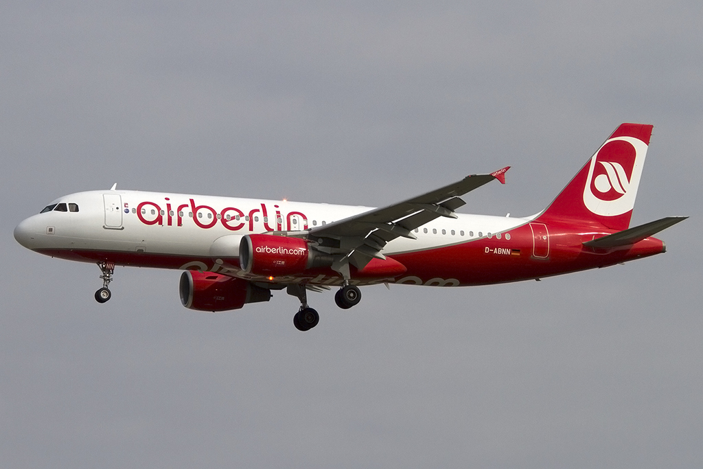 Air Berlin, D-ABNN, Airbus, A320-214, 02.05.2015, FRA, Frankfurt, Germany



