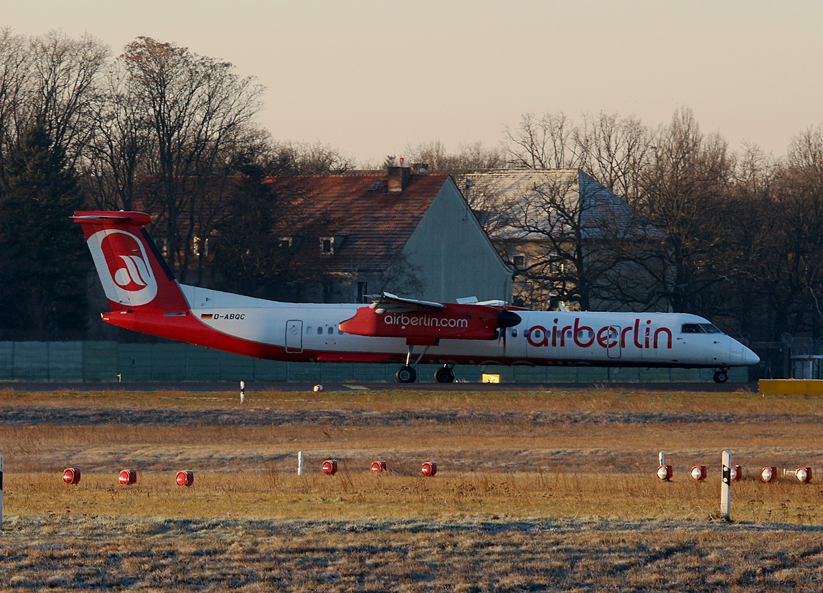 Air Berlin, DHC-8-402Q, D-ABQC, TXL, 31.12.2016