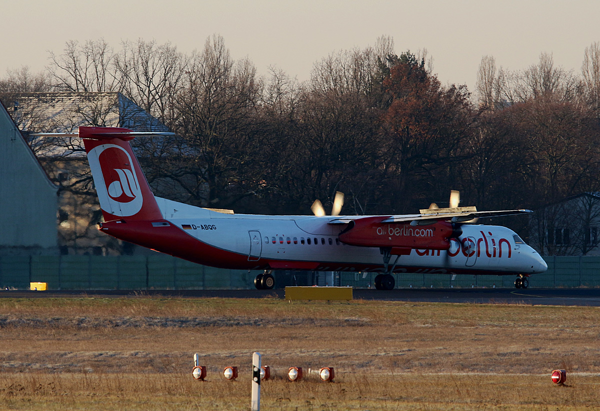 Air Berlin, DHC-8-402Q, D-ABQG, TXL, 31.12.2016