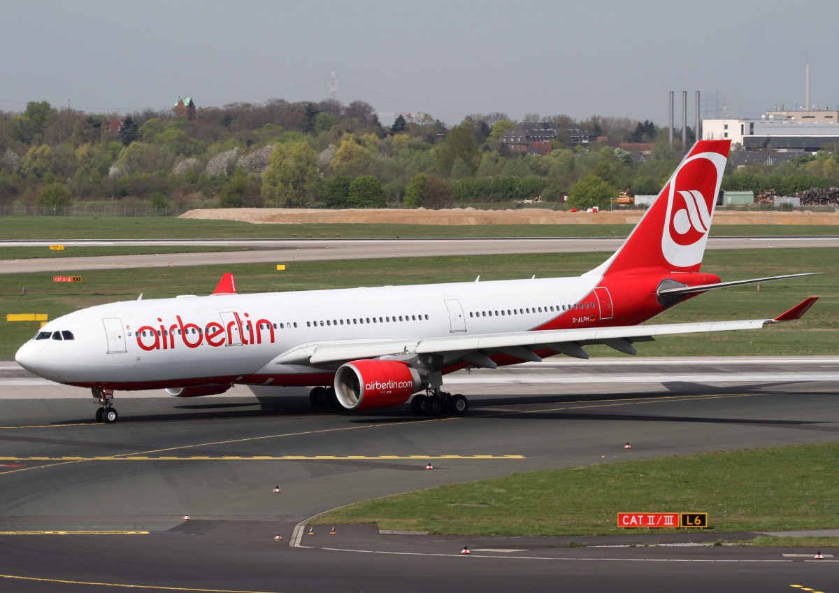 Air Berlin (ex LTU), D-ALPH, Airbus, A 330-200, 02.04.2014, DUS-EDDL, Dsseldorf, Germany
