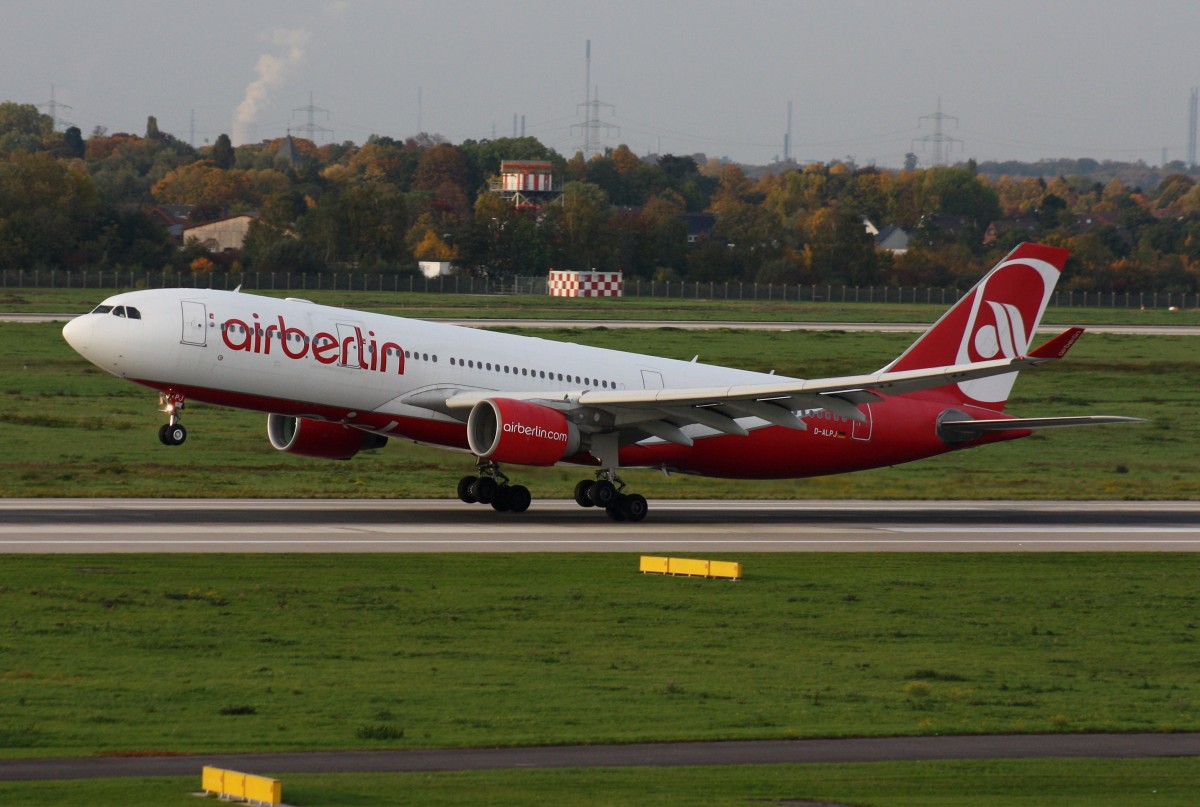 Air Berlin,D-ALPJ,(c/n 911),Airbus A330-223, 24.10.2015,DUS-EDDL,Düsseldorf,Germany