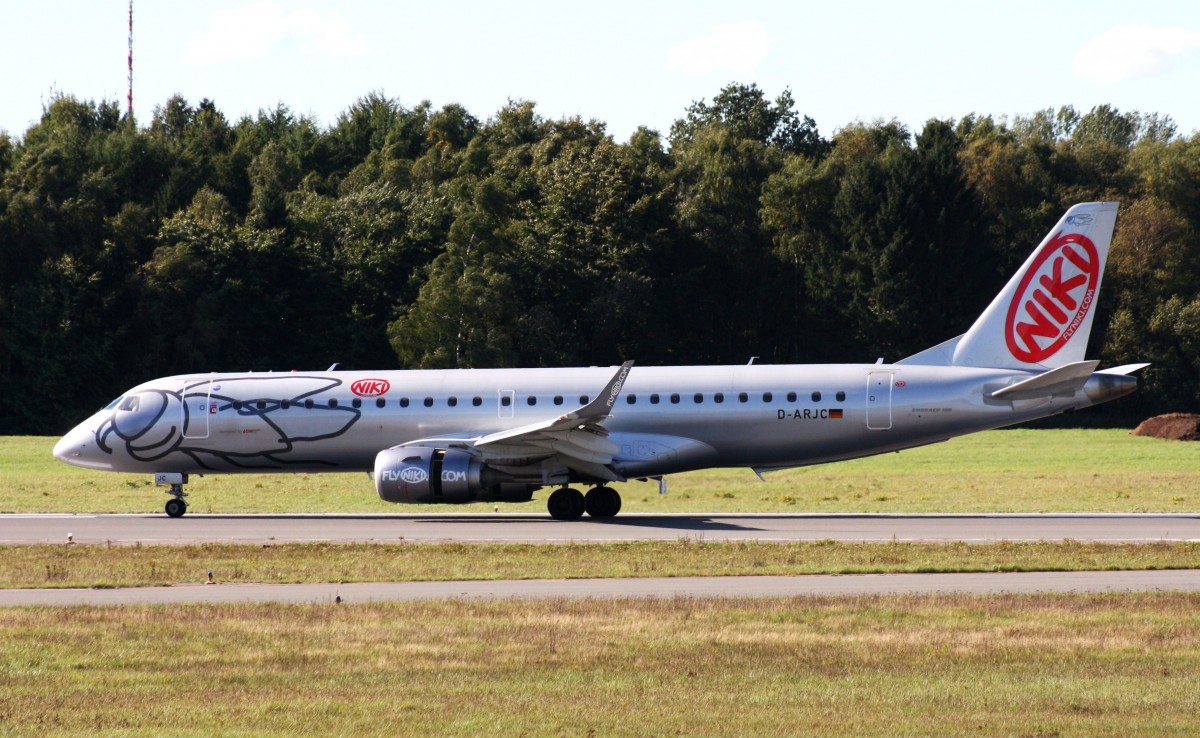 Air Berlin,D-ARJC,(c/n19000349),Embraer ERJ-190-100LR,29.09.2013,HAM-EDDH,Hamburg,Germany