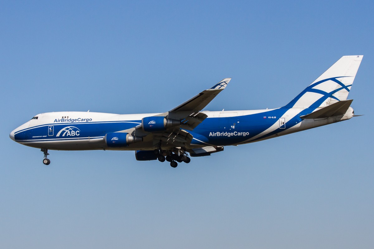 Air Bridge Cargo , VQ-BJB , Boeing 747-400F , Frankfurt/Main , 24.04.2014