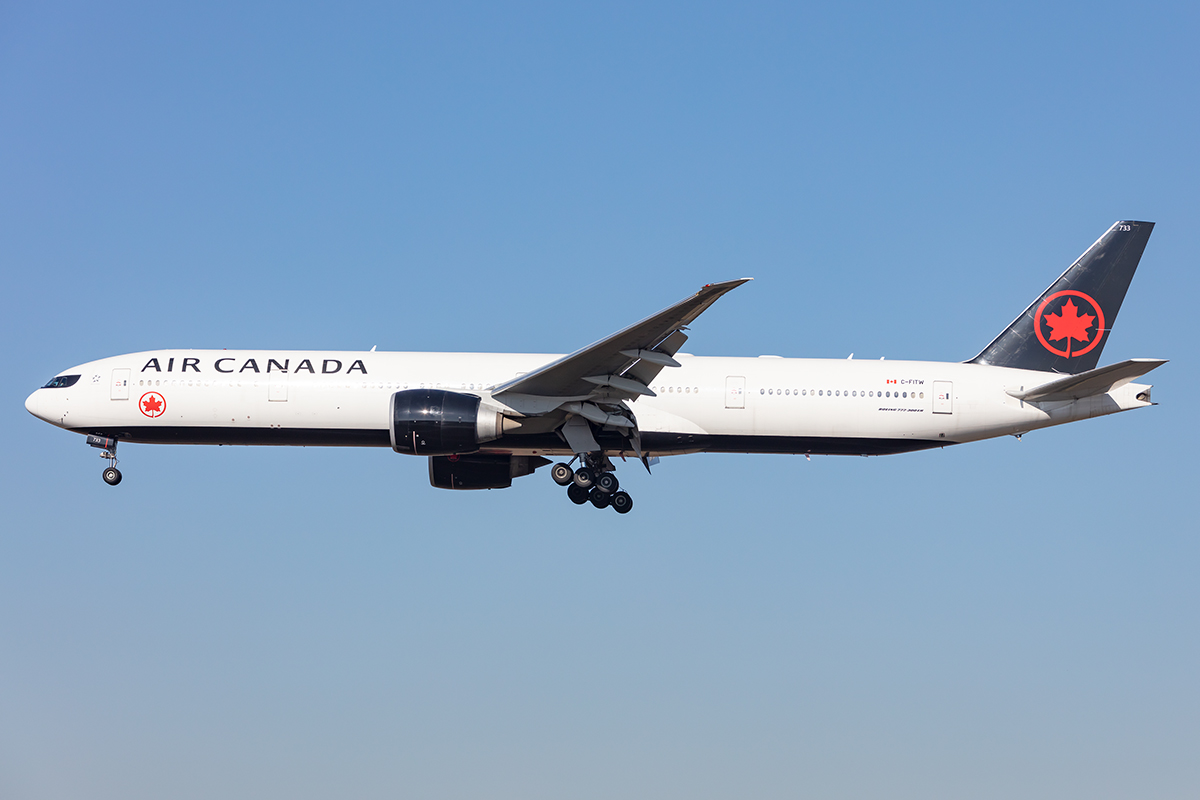 Air Canada, C-FITW, Boeing, B777-333-ER, 21.02.2021, FRA, Frankfurt, Germany