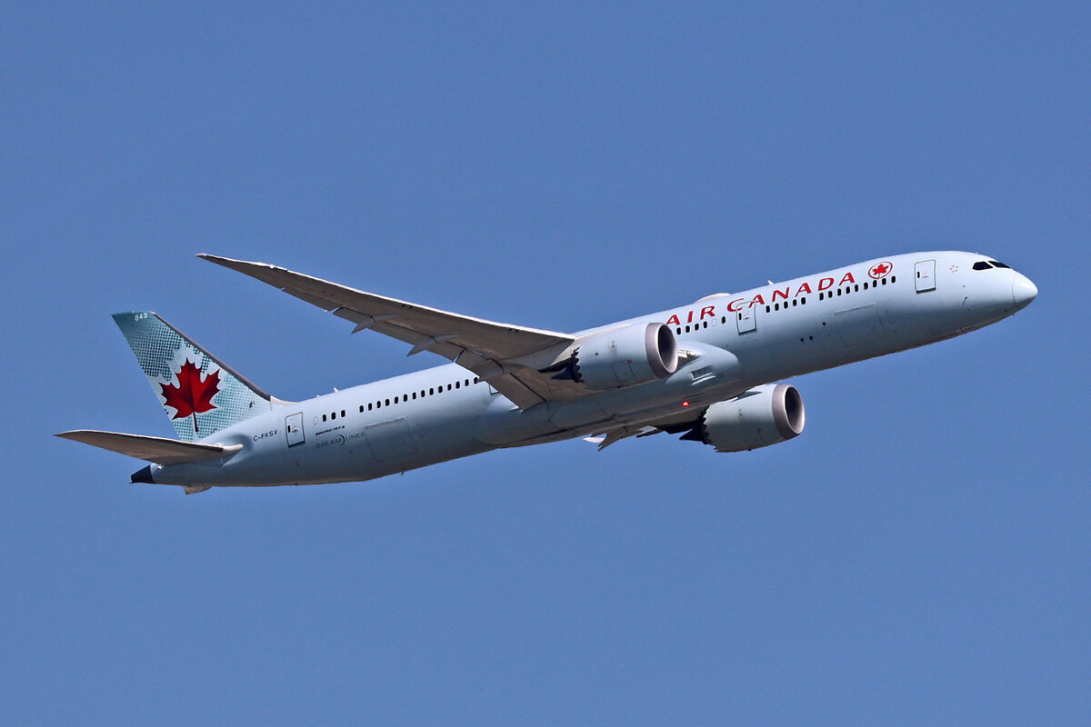 Air Canada, C-FKSV, Boeing B787-9, msn: 37170/444, 07.Juli 2023, LHR London Heathrow, United Kingdom.