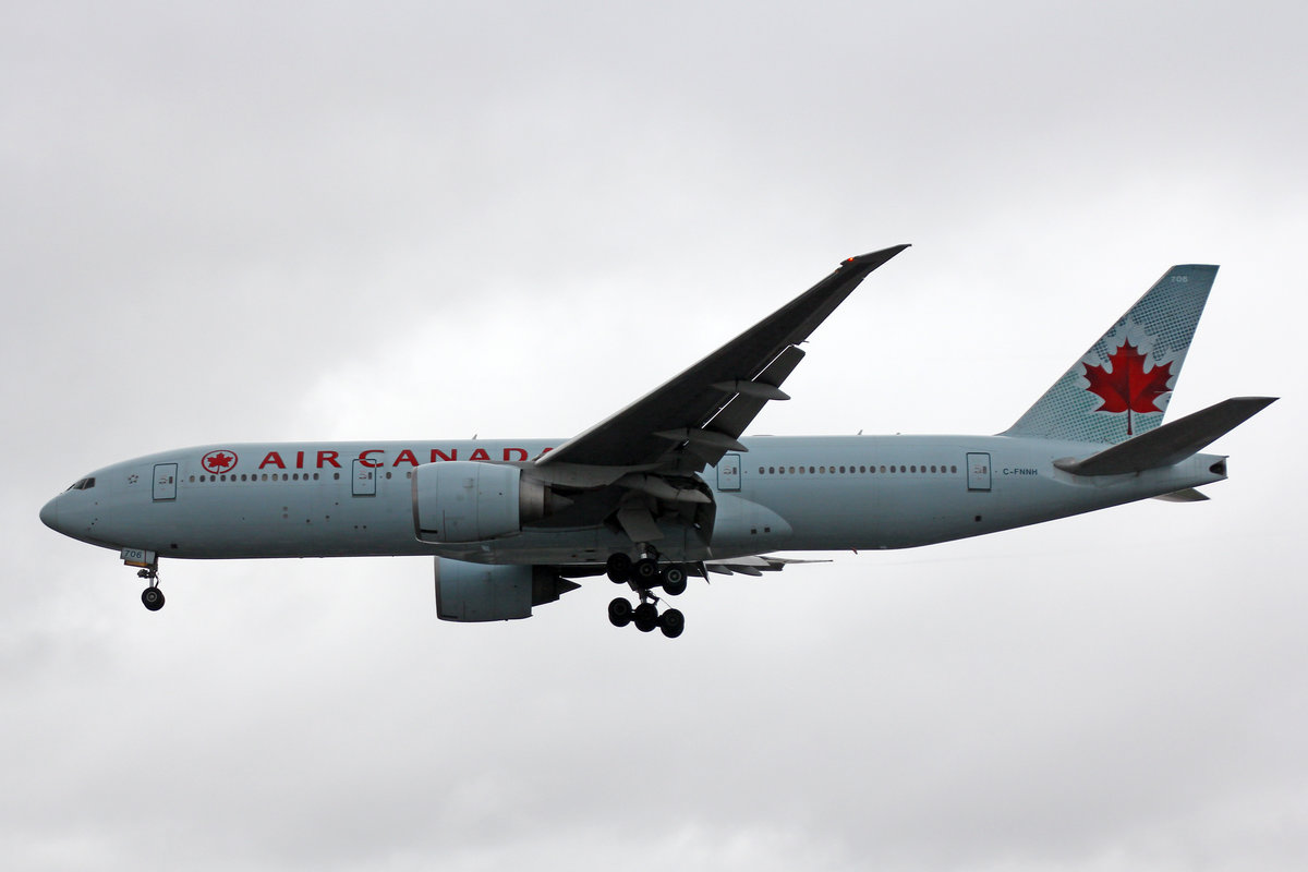 Air Canada, C-FNNH, Boeing 777-233LR, 01.Juli 2016, LHR London Heathrow, United Kingdom.